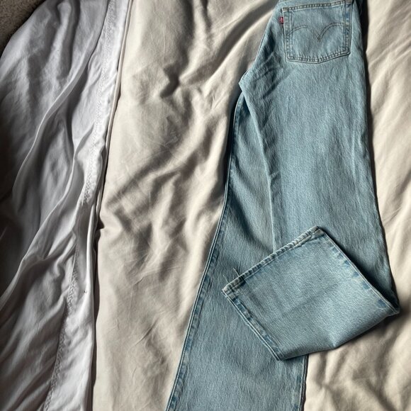 LEVI'S Wedgie Boot Jeans Size 25-26 - Picture 9 of 11